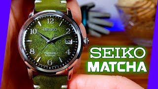 Seiko Green Matcha Textured Dial SARY181 Full Review [upl. by Deidre]