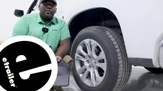 etrailer  How do the WeatherTech Mud Flaps fit on a 2023 Chevrolet Silverado 1500 [upl. by Silvana787]