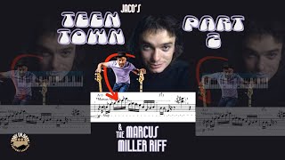 Jaco’s “Teen Town” SlowedDown🎸Pt2The Marcus Miller RIFF‼️ • bassguitar basslessons [upl. by Zere390]