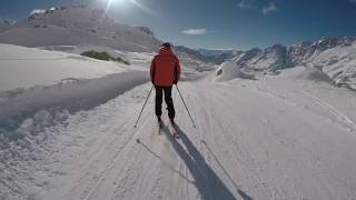 Italy Cervinia Ski Day 2 GoPro5  December 2017  4K [upl. by Nitsid]