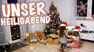 Der Weihnachtsmann war da 🎅🏻 UNSER HEILIGABEND [upl. by Gnuoy]