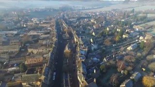 A cold winter morning in Chipping Campden Cotswolds [upl. by Myna]