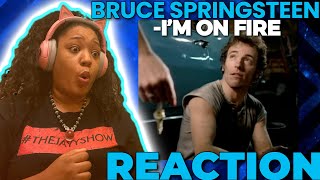 BRUCE SPRINGSTEEN  IM ON FIRE REACTION [upl. by Kimber]