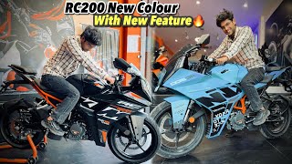 2024 KTM RC200 NEW COLOUR LAUNCHED😍WITH NEW FEATURES amp PRICE🔥 [upl. by Enilrac]