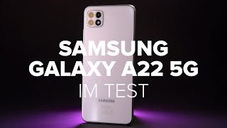 Samsung Galaxy A22 5G im Test [upl. by Willin510]