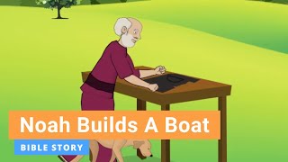 🔶 BIBLE stories for kids  Noah Builds A Boat Kindergarten YA Q1 E5 👉 gracelink [upl. by Frankel]