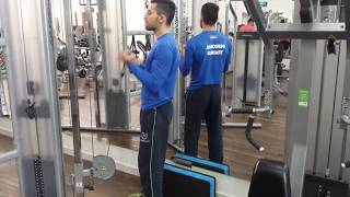 Biceps Rosca 21 no Cross over  Personal Trainer Gilmar Borges [upl. by Eddy]