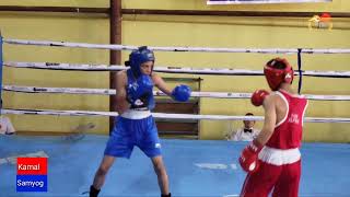 ASBC School amp Junior Boxing 48 Kg  Samyog Bir RDS Boxing Club vs Kamal Grg  Alfa [upl. by Durkee]