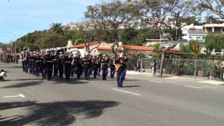 1st Marine Division Band  Semper Fidelis amp The Marines Hymn  2011 Dana Point Parade [upl. by Ettenyar61]