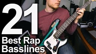 21 Best Rap Basslines [upl. by Lokkin]