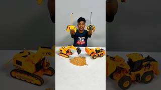 Rc Excavator and Rc bulldozer toy for kids [upl. by Ase]