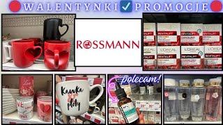 🔴ROSSMANN WALENTYNKI amp PROMOCJE‼️GAZETKA 30011402 ☑️ Demakijaż ☑️ kremy na dzień i na noc☑️serum [upl. by Einberger]