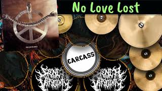 Carcass  No Love lost 1993 Experimental drum kit work [upl. by Narah255]