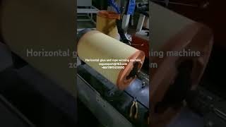 Horizontal glue and rope winning machine [upl. by Nile818]