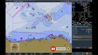 ECDIS Training and Familiarization Tokyo Keiki EC81008600 2 5 5 SHALOW CONTOUR [upl. by Eiramyma]