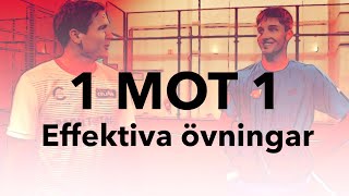 TRÄNING  Effektiva spelövningar 1 mot 1 [upl. by Morten]