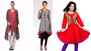 Designer Kurtis With Jacket  Pics Of Latest Cotton Kurtis Casual Cotton Kurtis Romance [upl. by Ettevahs159]