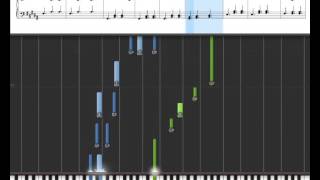 MapleStory  Cygnus Garden  Synthesia WITH MIDI DOWNLOAD [upl. by Herstein]