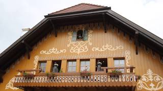 Worlds Largest Cuckoo Clock Ringing in Black Forest Germany [upl. by Anitroc]