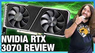 NVIDIA GeForce RTX 3070 Founders Edition Review Gaming Thermals Noise amp Power Benchmarks [upl. by Nivert]