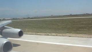 Ural Airlines Ilyushin IL86 Landing at Antalya [upl. by Adnama244]