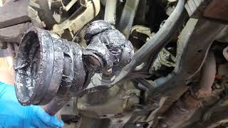 2003  2007 Honda Accord How to Replace Passenger side Axle [upl. by Anived429]