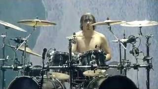 Gojira  Mario Duplantier  Drum solo Les vieilles charrues 2010 [upl. by Ahsata]