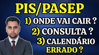 PISPASEP 2024 ONDE VAI PAGAR  COMO CONSULTAR  CALENDÁRIO ERRADO ENTENDA TUDO [upl. by Enieledam]