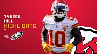 Tyreek Hill Highlights from Week 4  Kansas City Chiefs [upl. by Kimbra308]