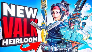 I UNLOCKED The NEW VALKYRIE HEIRLOOM  Gameplay Apex Legends [upl. by Hovey]