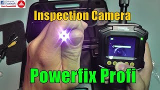 Powerfix Profi Inspection Camera with LCD from Lidl [upl. by Hildegarde]