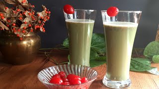 Desi Refreshing DrinkBetel leaves and gulkand MilkshakeSummer Refreshing Drink anurasanu4077 [upl. by Ddat816]