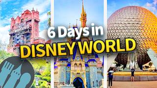 The ULTIMATE 6 Day Disney World Trip Itinerary [upl. by Junna]