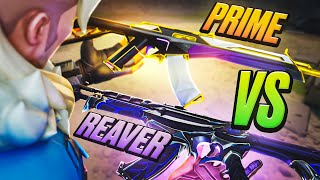 REAVER VS PRIME  BEST VANDAL SKIN Controversial [upl. by Thurman]