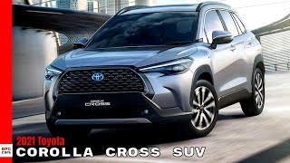 2021 Toyota Corolla Cross SUV Reveal [upl. by Boffa]