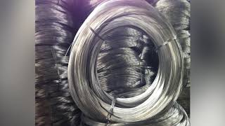 Custom AISI 304 304L 316 316L 410 430 201 Stainless Steel Wire Prices Per kg [upl. by Nywroc]