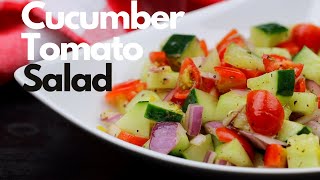 The Very Best Cucumber Tomato Salad [upl. by Hill]