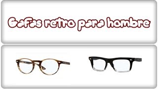 Imágenes de gafas para hombre Gafas para hombre Gafas de pasta retro para hombre [upl. by Kavita]