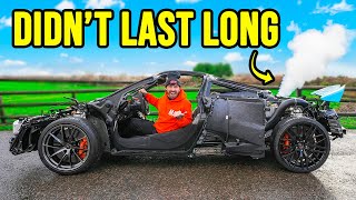 I ATTEMPTED TO DRIVE MY WRECKED MCLAREN 720s [upl. by Ahseram]