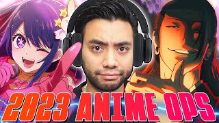 Ranking The BEST Anime Openings of 2023 [upl. by Ahsemed]