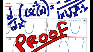 Derivative of arccscx or inverse cscx or arccosecantx  Simple Intro and Proof [upl. by Boothe916]