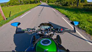 KAWASAKI Z800  PURE SOUND  AKRAPOVIC CARBON NO DB KILLER [upl. by Ainslie673]