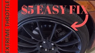 How to Fix a Curbed Rim for Only 5 Fast and easy solution [upl. by Nowell]