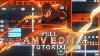 Full amv edit tutorial on alight motion Preset [upl. by Irrol391]