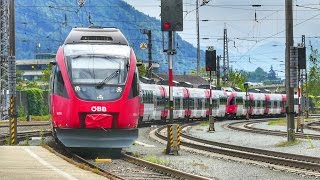 Kurzclip von zwei Aufnahmen aus den Bahnhöfen Kiefersfelden und Kufstein [upl. by Candis404]