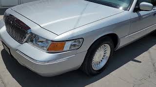 ford grand marquis 98 equipado con sólo 58000 kms originales y aun con su pintura original [upl. by Crelin]