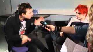 Interview Gerard Way amp Frank Iero Finland Helsinki 20032011 [upl. by Hteazile]