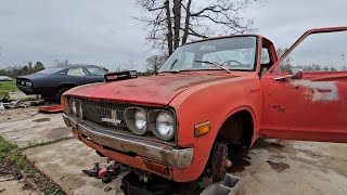 Datsun 620 junk to driving in 6 days episode 1 of 2 [upl. by Lyrrehs]