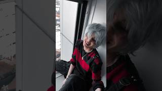 When I found out the window on the 23rd floor opens fully cosplay dontdothis myheroacadamia [upl. by Hutt]