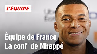 Équipe de France  Débuts au Real Madrid conflit avec le PSG Euro 2024La conf de Mbappé [upl. by Haskell69]